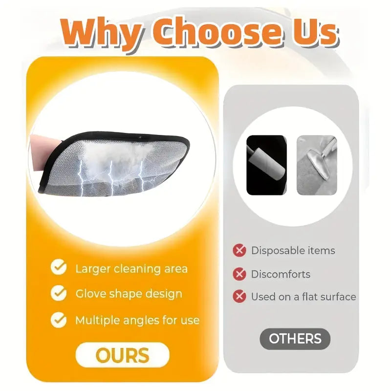 Guante Removedor Pelos de Mascotas