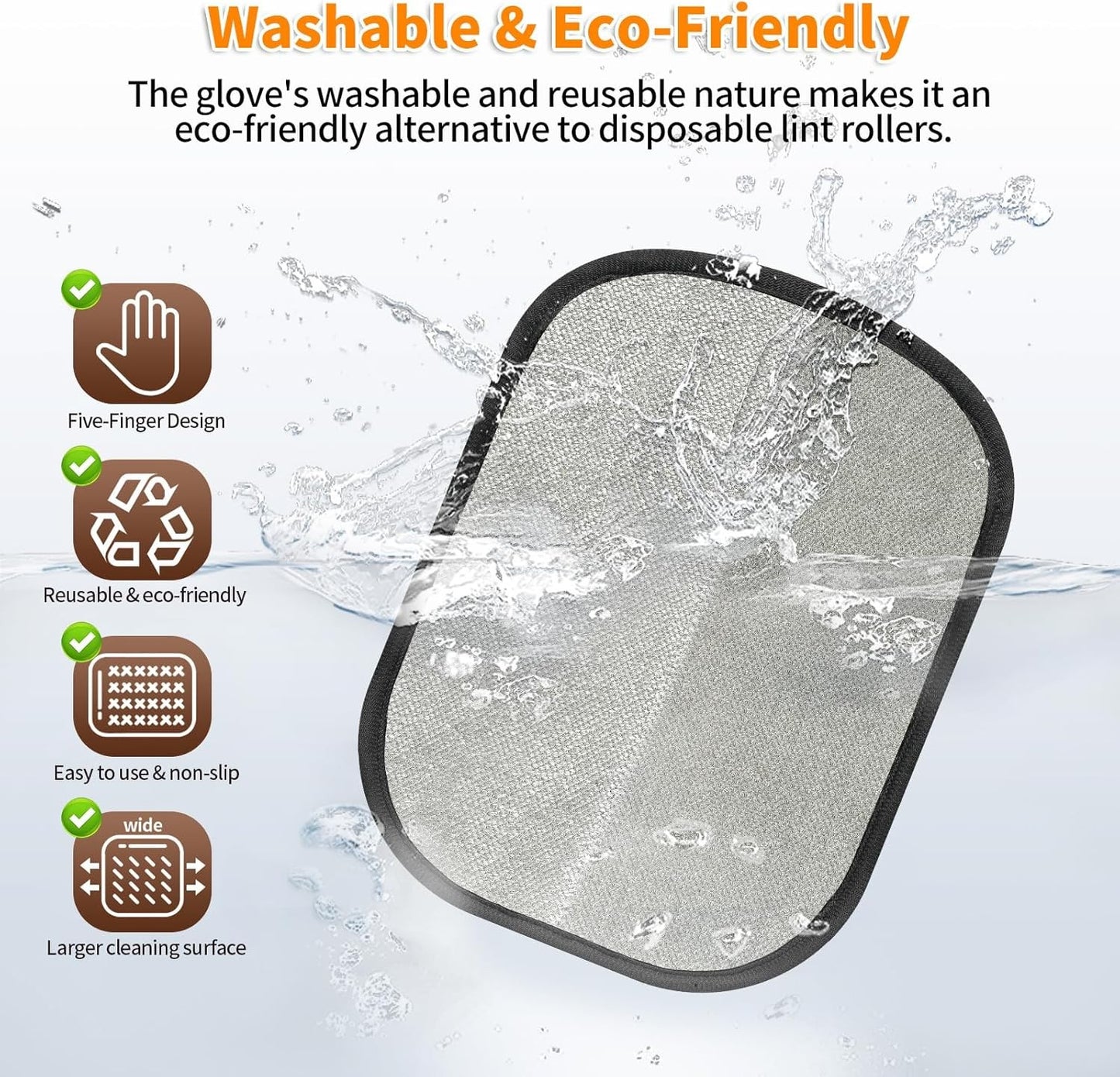 Guante Removedor Pelos de Mascotas